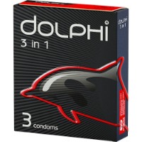 Prezervative Dolphi 3in1 3pcs