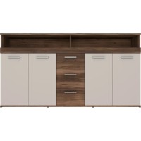 Comodă Yasen Леос дуб бароко ристретто/кашемир