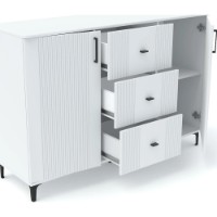 Comodă Yasen Лоран 2Д3Ш нимфеа альба/белый  imaginea #3 — magazin online Desire.md