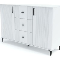 Comodă Yasen Лоран 2Д3Ш нимфеа альба/белый  imaginea #4 — magazin online Desire.md