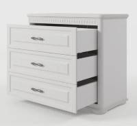 Комод ML-Mobila Марсель 2 №06  Белый/Дуб полярный фото №2 — интернет-магазин Desire.md