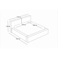 Кровать Mobilier Neo Lux (801800) фото №3 — интернет-магазин Desire.md