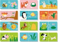 Puzzle Dodo What Do Animals Eat 24pcs (300691)