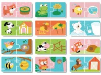 Puzzle Dodo Where Do Animals Live 24pcs (300690)