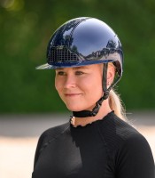 Cască de călărie Swing H24 Lady Glossy Blue, s.51-55 (197615-1) imaginea #5 — magazin online Desire.md