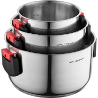 Set vase de gatit Florina Space 3pcs 16/20/24cm imaginea #5 — magazin online Desire.md