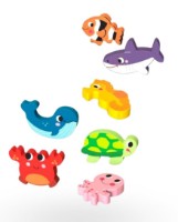 Пазл Tooky Toy Chunky Puzzle - Marine (HP028) фото №3 — интернет-магазин Desire.md