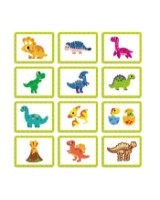 Пазлы Tooky Toy Magnetic Box - Dinosaur (TK405) фото №2 — интернет-магазин Desire.md