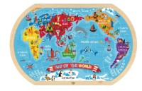 Пазл Tooky Toy Map Of The World (TY123)