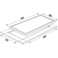 Plită incorporabilă cu inducție MPM 30-IM-12N imaginea #2 — magazin online Desire.md