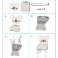 Детский стульчик U-Grow Koala (UG-CHAIR-UK) фото №2 — интернет-магазин Desire.md