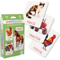 Joc educativ de masa Dodo Montessori: Ferma (301233)