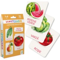 Joc educativ de masa Dodo Montessori: Fructe și Legume (301232)