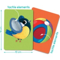 Joc educativ de masa Dodo Tactile Cards 10pcs (301231) imaginea #3 — magazin online Desire.md