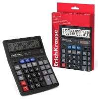 Calculator de birou Erich Krause DC-777-12N Classic черный (57581)