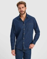 Cămașă bărbătească Roly Lujan 6706 Denim, s.L imaginea #2 — magazin online Desire.md