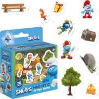 Joc educativ de masa Dodo Smurfs: Magnetic Dream Home 20pcs (200618)
