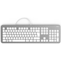 Клавиатура Hama KC-700 Silver/White (R1182651)