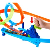 Drumul de joacă pentru copii Hot Wheels Rapid Launch Cyclone (JHK73) imaginea #2 — magazin online Desire.md