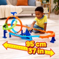 Drumul de joacă pentru copii Hot Wheels Rapid Launch Cyclone (JHK73) imaginea #6 — magazin online Desire.md