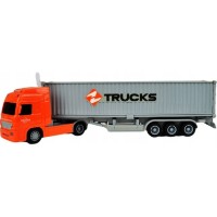 Mașină Wenyi 1:50 Container Truck Red (WY795B)
