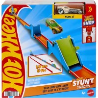 Drumul de joacă pentru copii Hot Wheels Slam Jump Challenge (JHK76) imaginea #6 — magazin online Desire.md