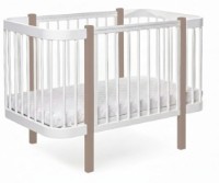 Кроватка Eucalyptus Karol Premium White/Cappuccino (DS-9051) фото №2 — интернет-магазин Desire.md