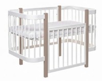 Кроватка Eucalyptus Karol Premium White/Cappuccino (DS-9051) фото №3 — интернет-магазин Desire.md