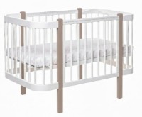 Кроватка Eucalyptus Karol Premium White/Cappuccino (DS-9051) фото №5 — интернет-магазин Desire.md