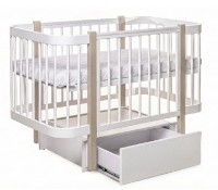 Кроватка Eucalyptus Karol Premium White/Cappuccino (DS-9051) фото №6 — интернет-магазин Desire.md