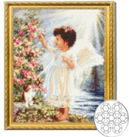 Алмазная мозаика Art Gallery Premium Angel 40x50cm (GA83200)
