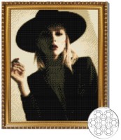 Mozaic cu diamante Art Gallery Premium Blonde In A Hat 40x50cm (GA80058)
