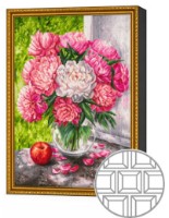 Mozaic cu diamante Art Gallery Premium Bouquet Of Peonies 40x50cm (QB202846)