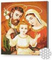 Mozaic cu diamante Art Gallery Premium Holy Family 30x40cm (GB73471)