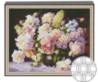 Алмазная мозаика Art Gallery Premium Huge Bouquet Of White Flowers 40x50cm (QB204729)