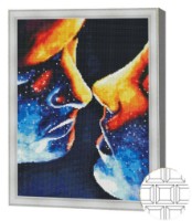 Алмазная мозаика Art Gallery Premium Kiss 40x50cm (QB206576)
