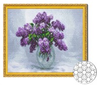 Mozaic cu diamante Art Gallery Premium Lilac 30x40cm (GB80077)