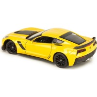 Mașină Welly Chevrolet Corevette 1:24 Yellow (24085W) imaginea #5 — magazin online Desire.md
