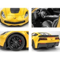 Mașină Welly Chevrolet Corevette 1:24 Yellow (24085W) imaginea #9 — magazin online Desire.md
