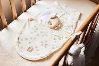 Plapumă pentru bebeluși Jollein Basic Jersey/Sherpa 100x150cm Oatmeal (516-522-68129) imaginea #5 — magazin online Desire.md