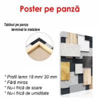 Pictură ArtShop Geometric Tiles 30x60cm (PA141-XL-PL) imaginea #2 — magazin online Desire.md