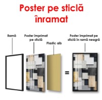 Pictură ArtShop Geometric Tiles 35x70cm (PA141-L) imaginea #2 — magazin online Desire.md