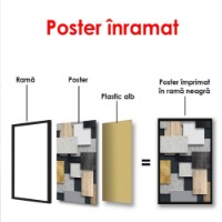Pictură ArtShop Geometric Tiles 40x80cm (PA141-M-L) imaginea #2 — magazin online Desire.md