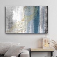 Pictură ArtShop Gold Lines On An Abstract Background 45x30cm (PA403-XL-PL)