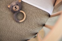 Plapumă pentru bebeluși Jollein Basic Knit 75x100cm Olive Green (516-511-67053) imaginea #3 — magazin online Desire.md