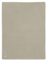 Одеяло для малышей Jollein Basic Knit 75x100cm Olive Green/Fleece (517-511-67054)