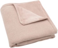 Plapumă pentru bebeluși Jollein Basic Knit 75x100cm Wild Rose/Fleece (517-511-67068) imaginea #4 — magazin online Desire.md