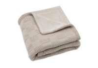 Plapumă pentru bebeluși Jollein Box Knit 100x150cm Warm Sand/Velvet (517-522-68124) imaginea #3 — magazin online Desire.md