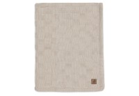Plapumă pentru bebeluși Jollein Box Knit 100x150cm Warm Sand/Velvet (517-522-68124) imaginea #1 — magazin online Desire.md