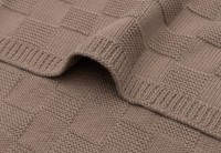Одеяло для малышей Jollein Box Knit 75x100cm Milky Coffee (516-511-68125) фото №3 — интернет-магазин Desire.md